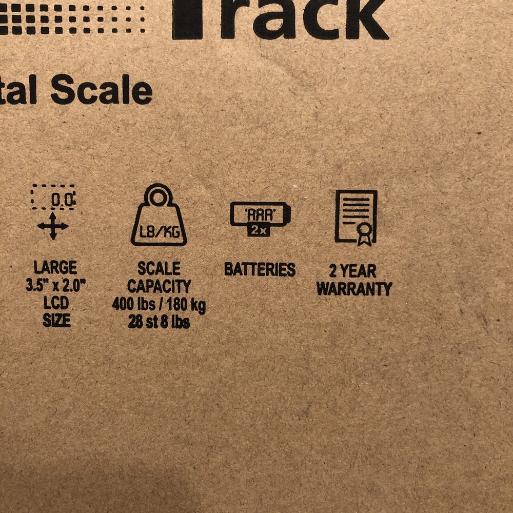 Digital Bath Scale Up To 400 Lbs Large Platform Digital InstaTrac