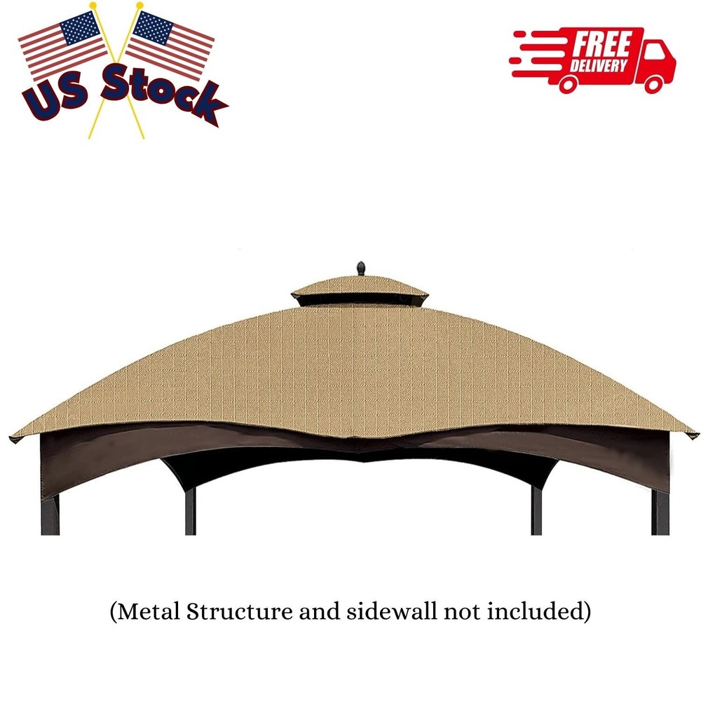 Replacement Top for Lowe's Allen Roth 10x12 Gazebo - Waterproof & UV Protective
