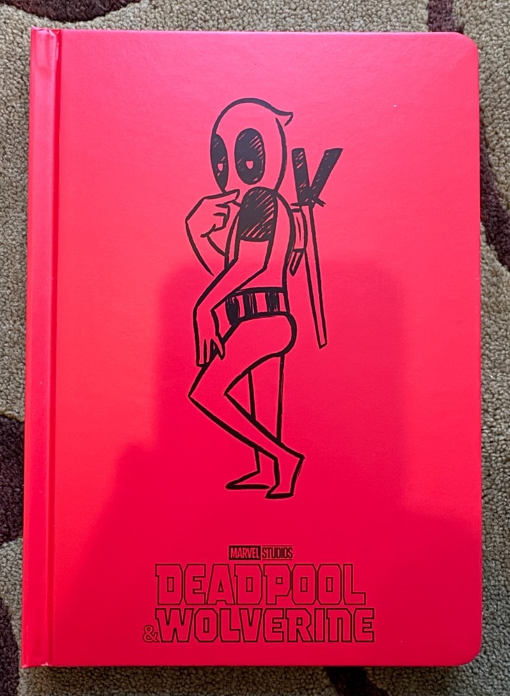 Deadpool & Wolverine Promotional Notebook X1 - New!