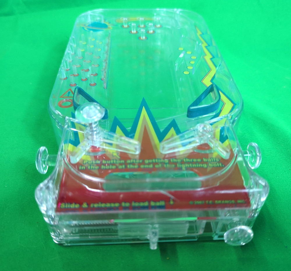 T.E. BRANGS Handheld Tabletop Manual Pinball Machine 2 Balls (3U) (UY)