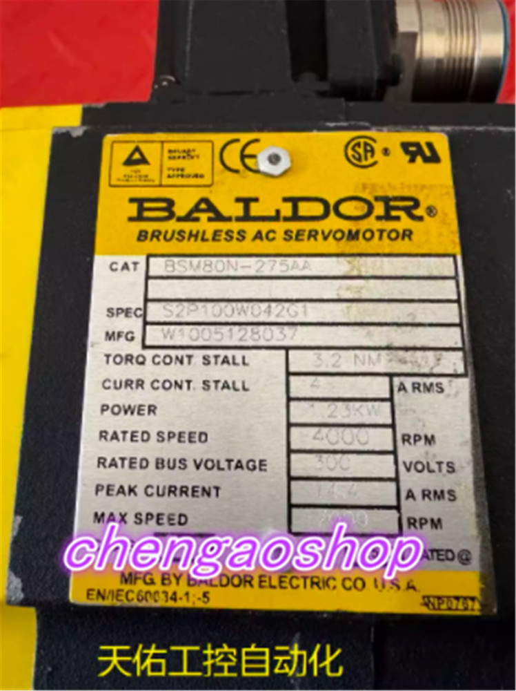 1PC USED BSM80N-275AA Servo Driver (DHL or FedEx)