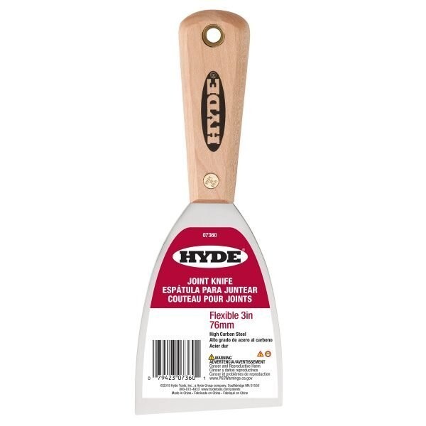 Hyde Tools - Flexible Joint Knife Hardwood Handle