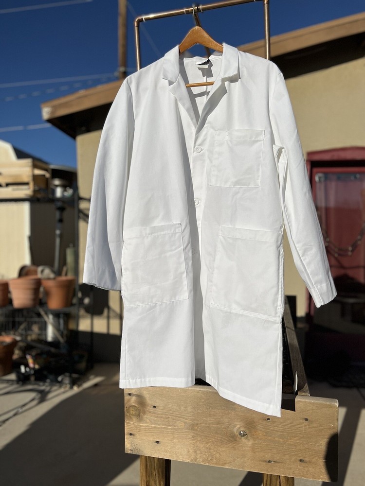 Meta White Swan Labcoat 42 1963 011 NWT Large