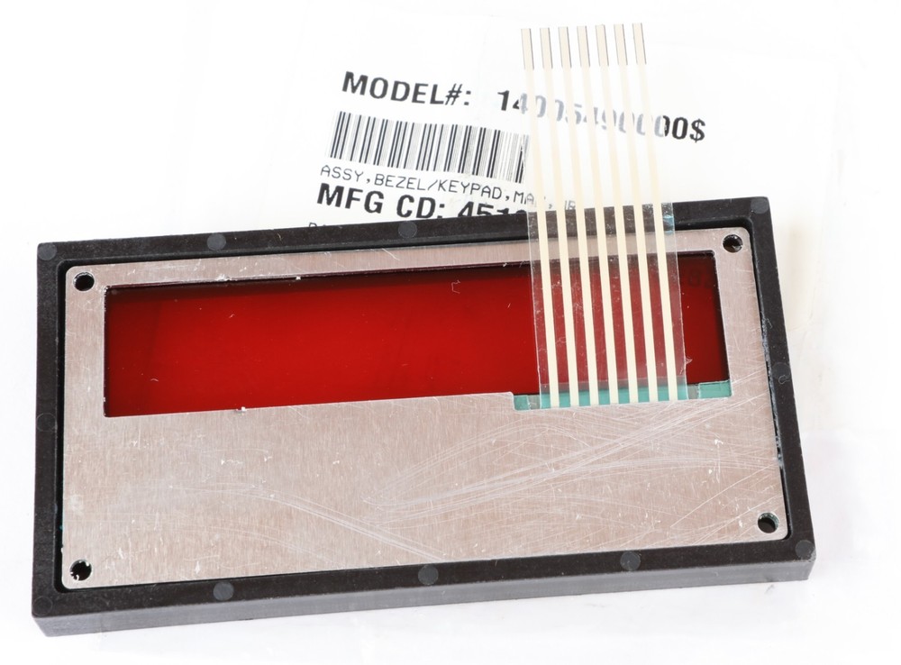 Dynapar Controls 14005490000$ Front Screen Bezel Assembly Keypad for Junior, Max