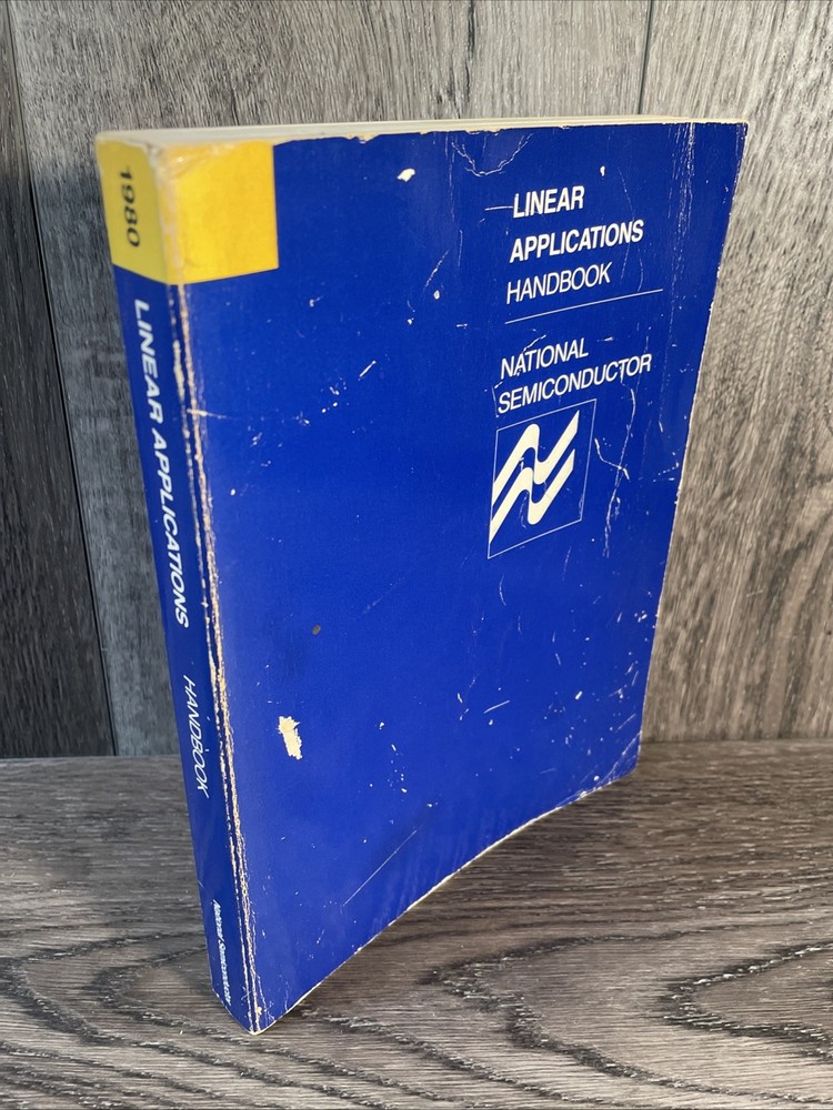 National Semiconductor Linear Applications Handbook Data Book PB 1980