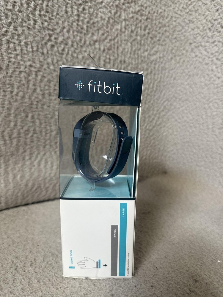 Fitbit Charge Wireless Activity Wristband Large Blue Sleep Mobile Sync Tracker