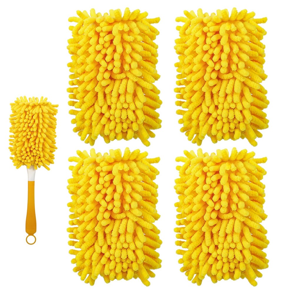 360 Degree Duster Refills, Heavy Duty, 4 Pack, Yellow