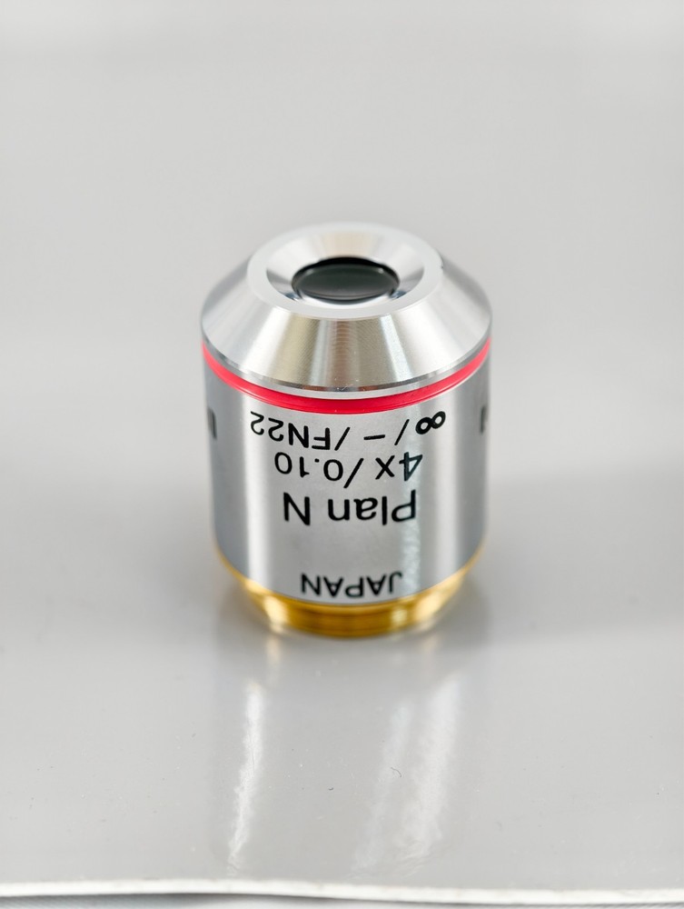 Olympus Microscope Objective Plan N 4x 0.10
