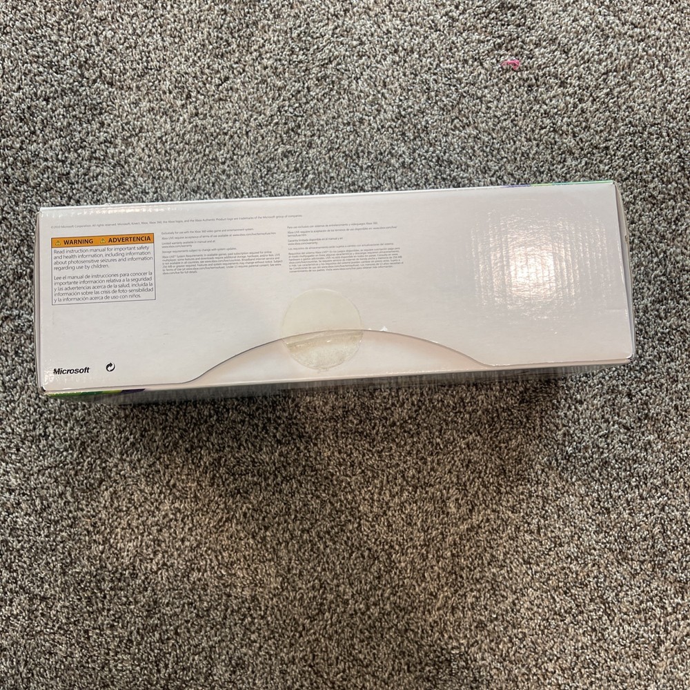 Kinect Sensor Bar - Microsoft Xbox 360 - Complete In Box w/cables