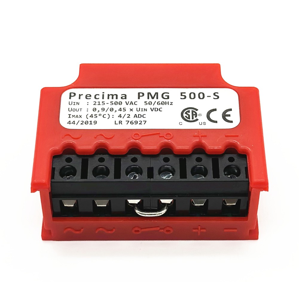 Osprey Precima PMG 500-S Rectifier Input 215V~500VAC, output 0.9/0.45*Uin VDC