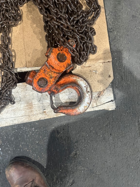 LINK 5TON CHAIN HOIST - MANUAL