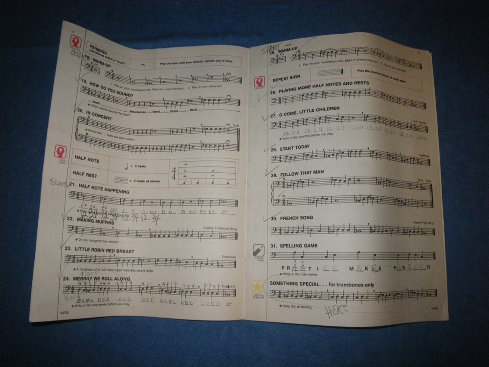 BEST IN CLASS BOOK 1 TROMBONE - COMPREHENSIVE BAND METHOD by BRUCE PEARSON
