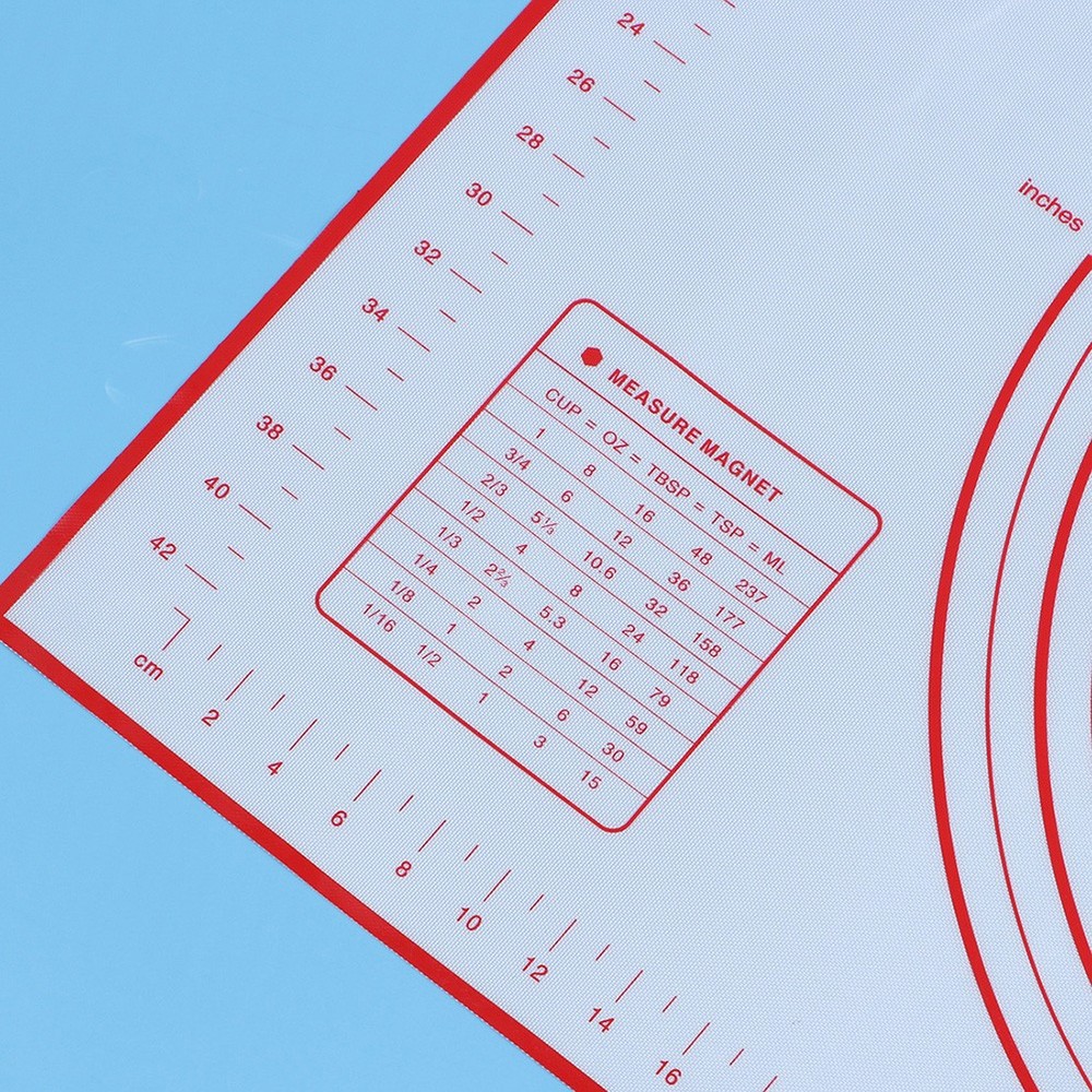 Pastry Rolling Mat Baking Silicone with Measurements Kitchen Tools