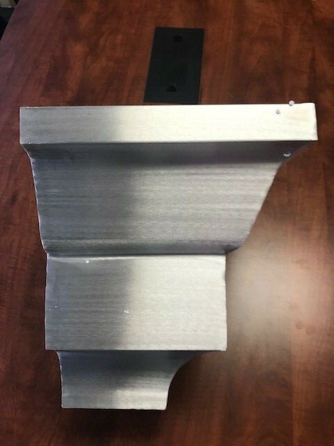 Aluminum Leaderhead/collector box