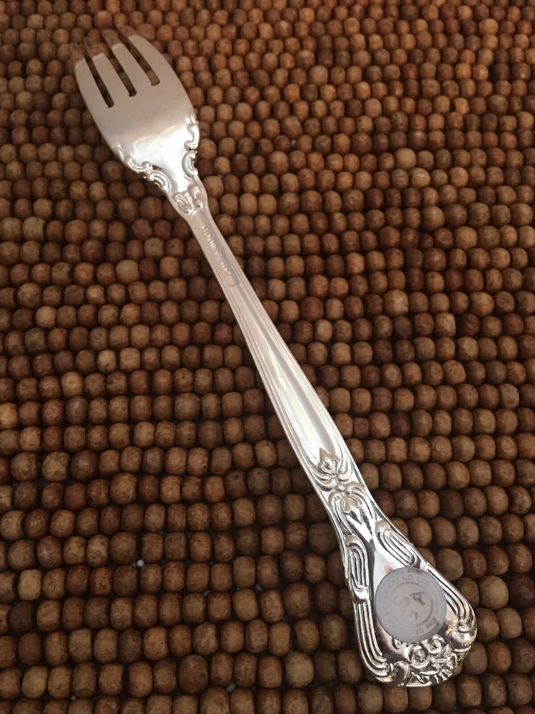 Godinger GRAND MASTER Silverplate Outline DINNER FORK 7.5” NEW