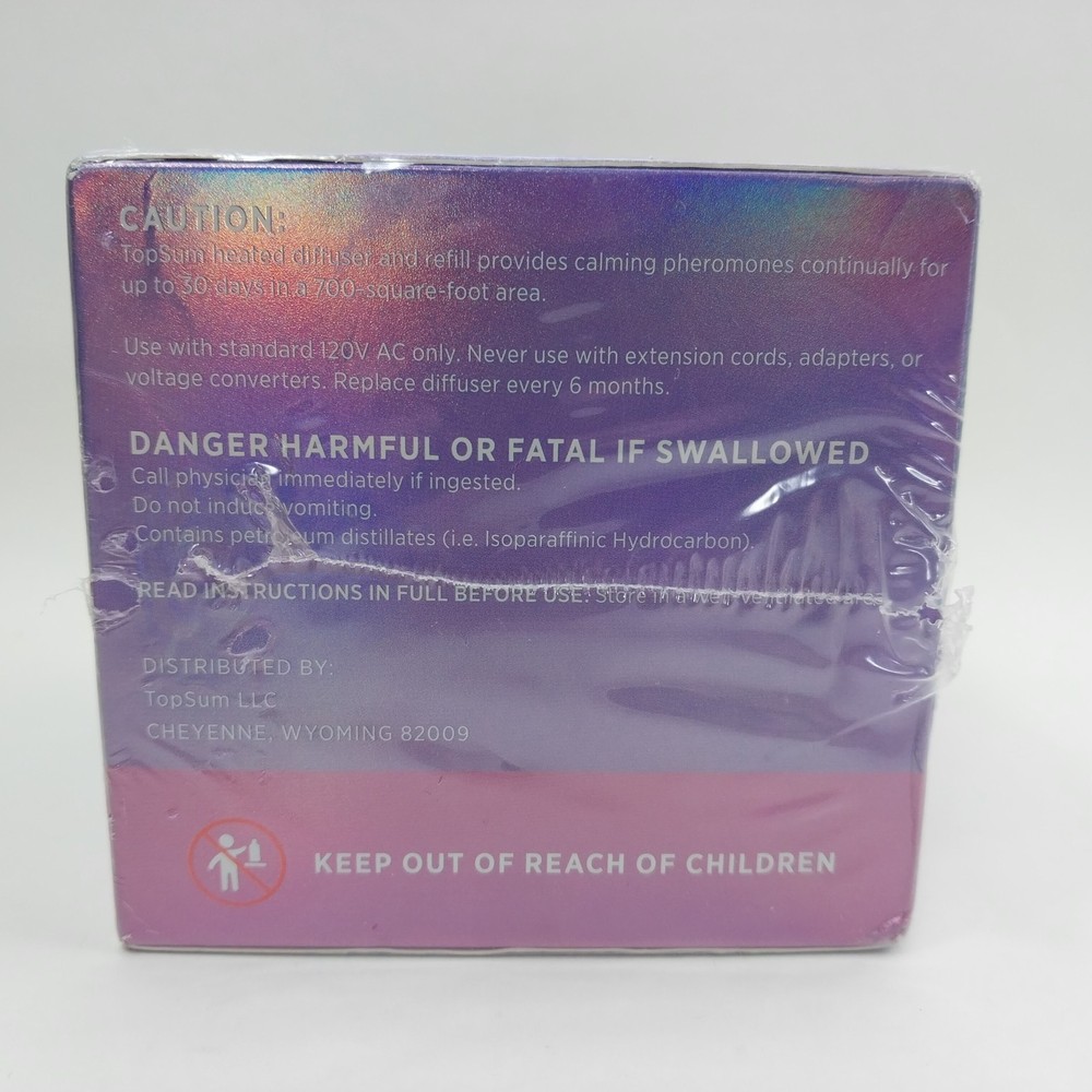 TopSum Dog Calming Pheromone - 4 Pack of Refills for Diffuser