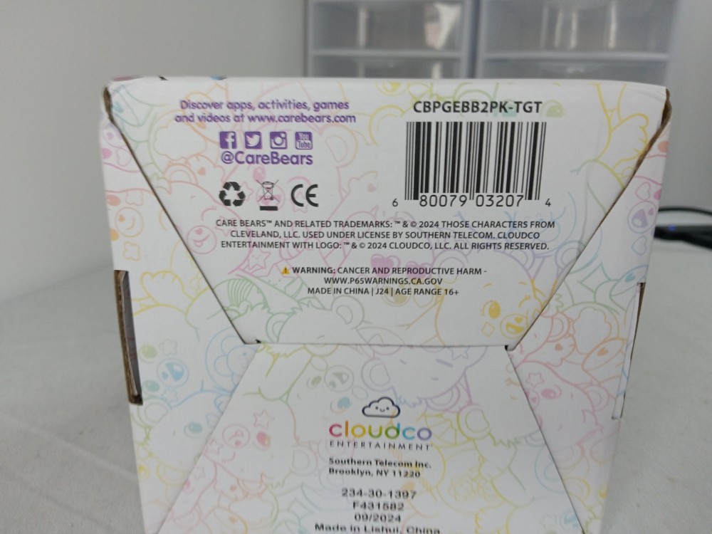 Care Bears Cheer Bear Automatic Bubble Machine – Includes Bubble Solution