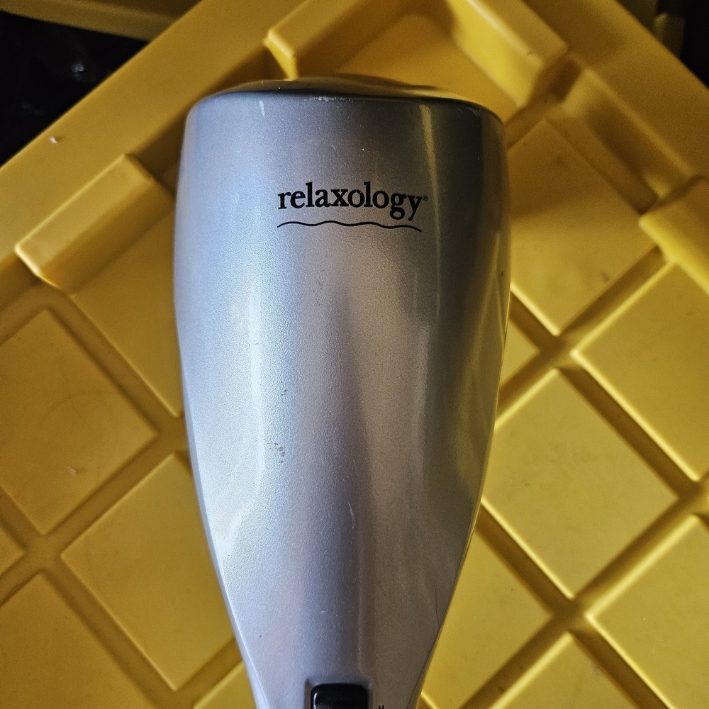 Relaxology 515 WM Percussion Massager Variable Speed Handheld Therapeutic Grey