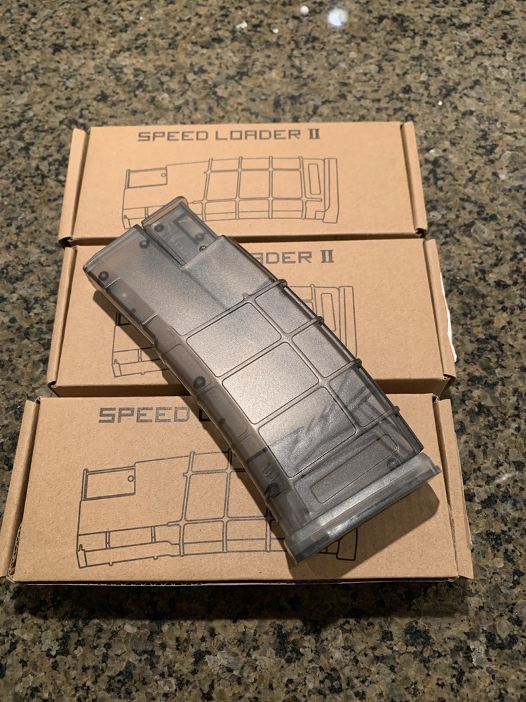 Airsoft BB Speedloader - M4 Style - Set of 3