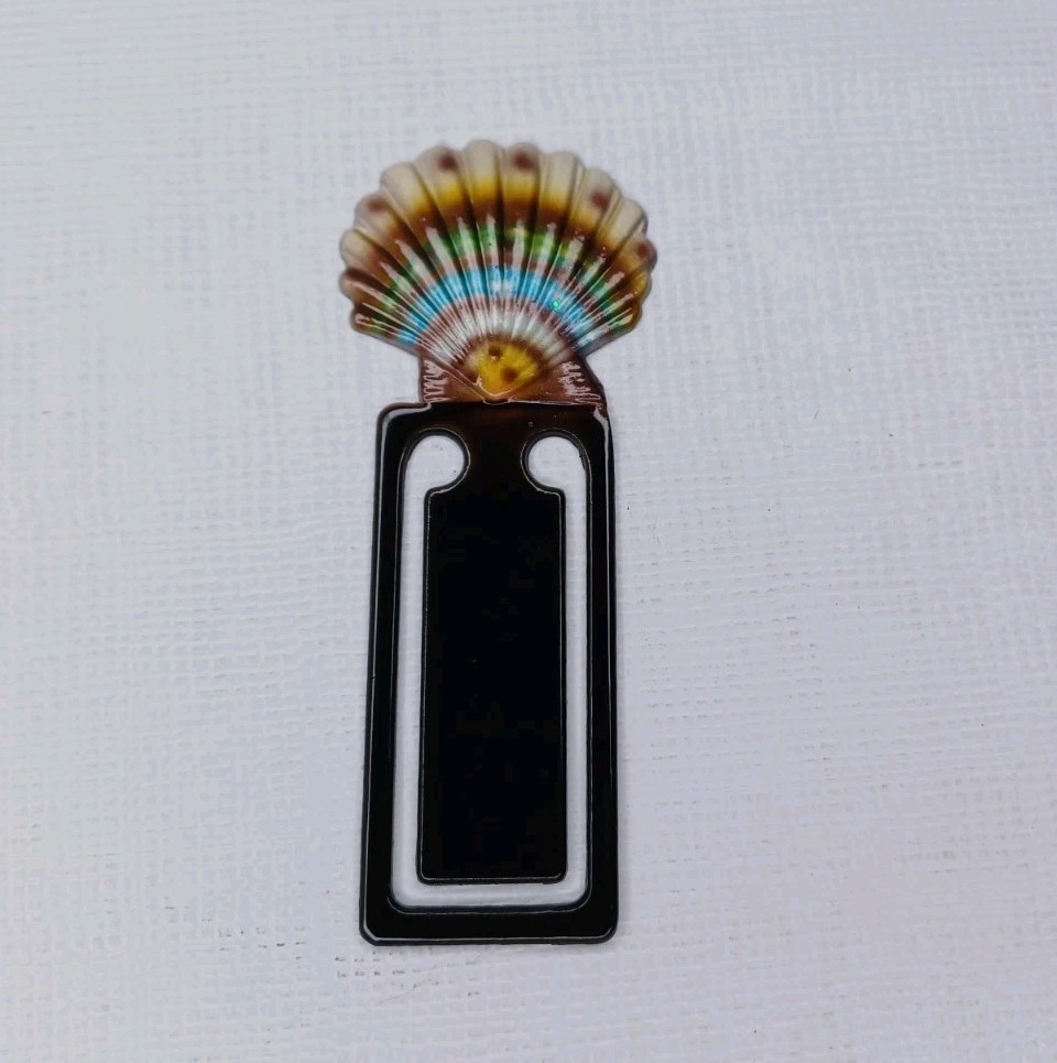 Seashell Bookmark Sea Shell Book Mark