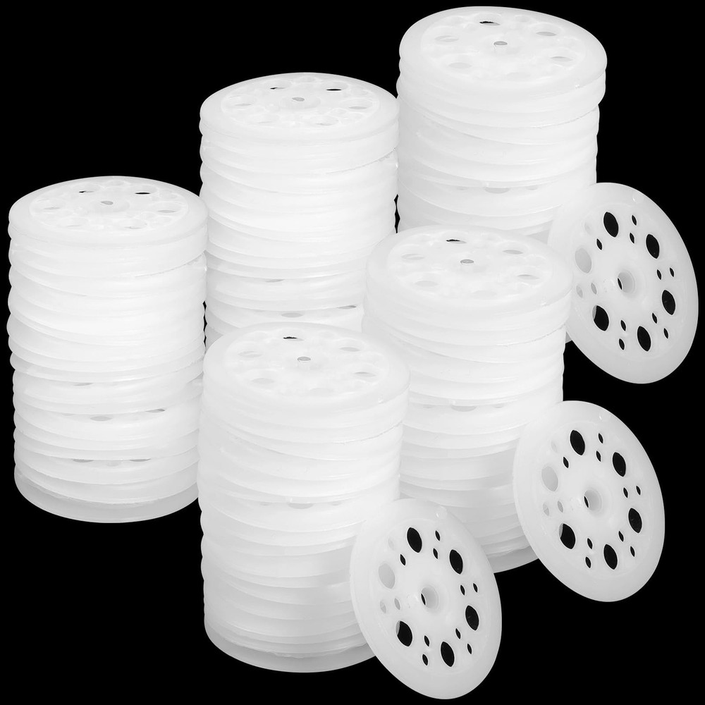 Plastic Flat Washers 46mm Load Spreading For Rigid Foam Insulation 500 PCS