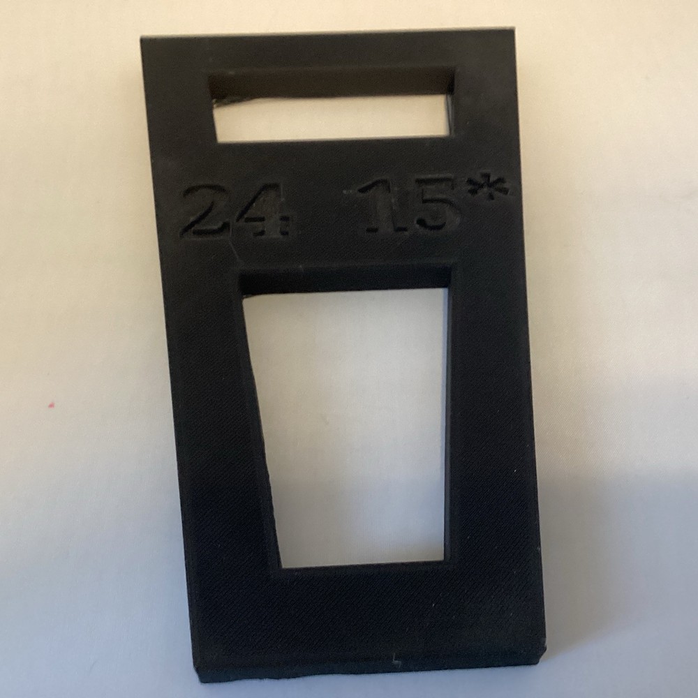3D Printed Wood Working Wedge Wedgie 24 Segment