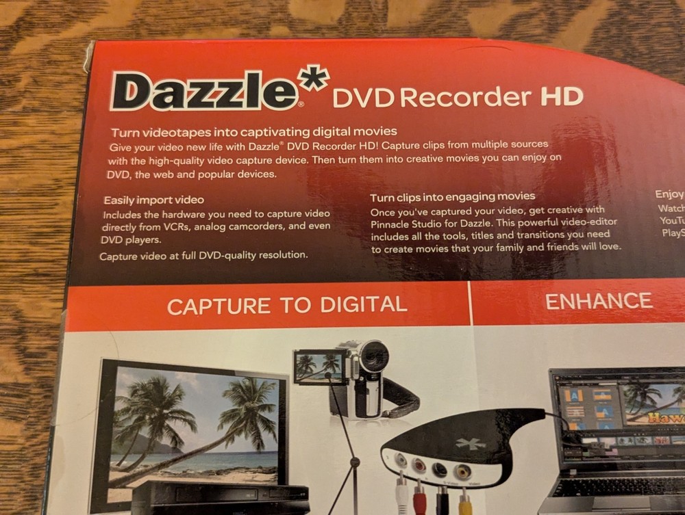 Dazzle DVD Recorder Videotapes To Digital
