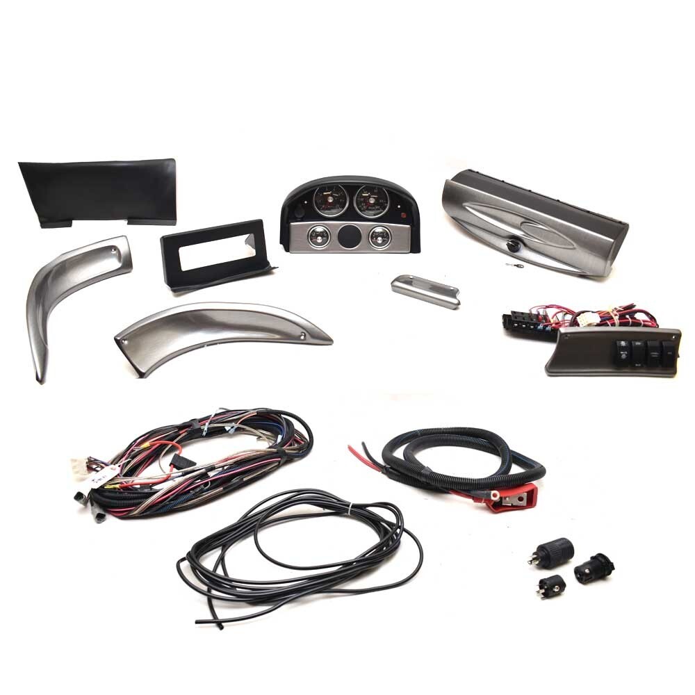 Crestliner Boat Dash Panel Kit 2006273 | 1600 Super Hawk Silver Black