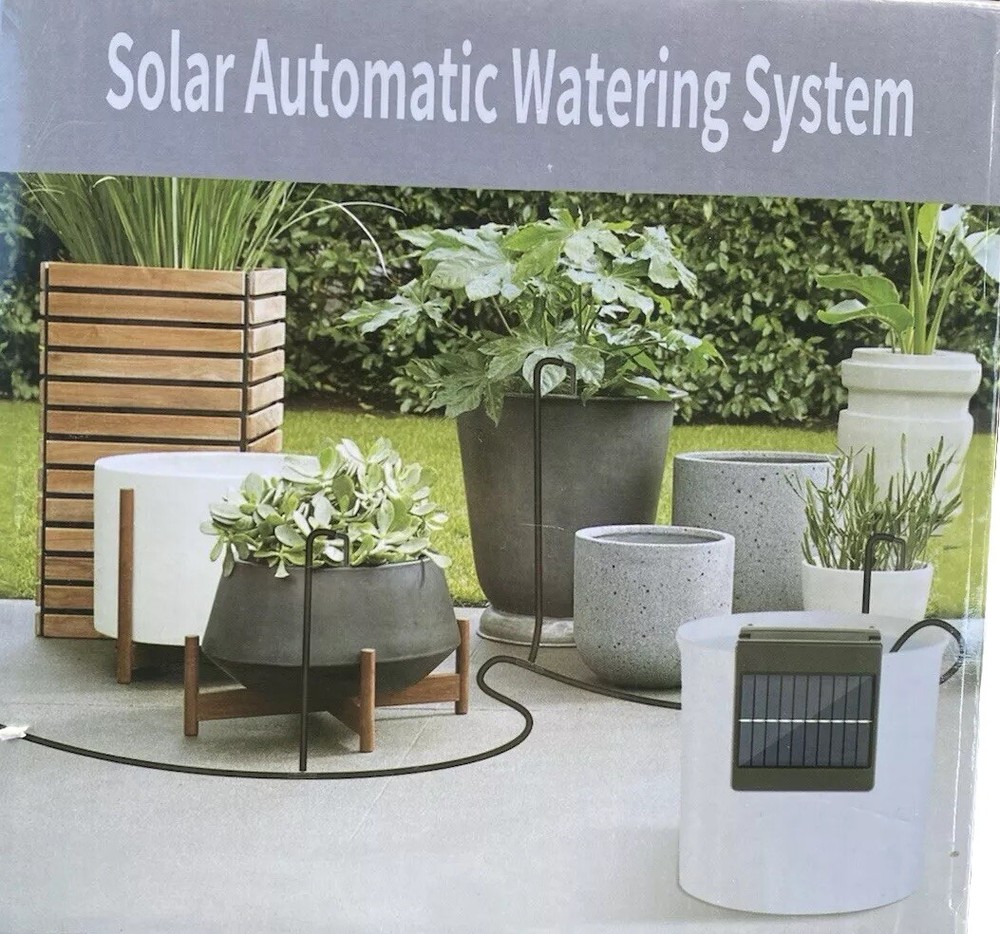 Solar Automatic Watering System (New In Box Based On Tag)