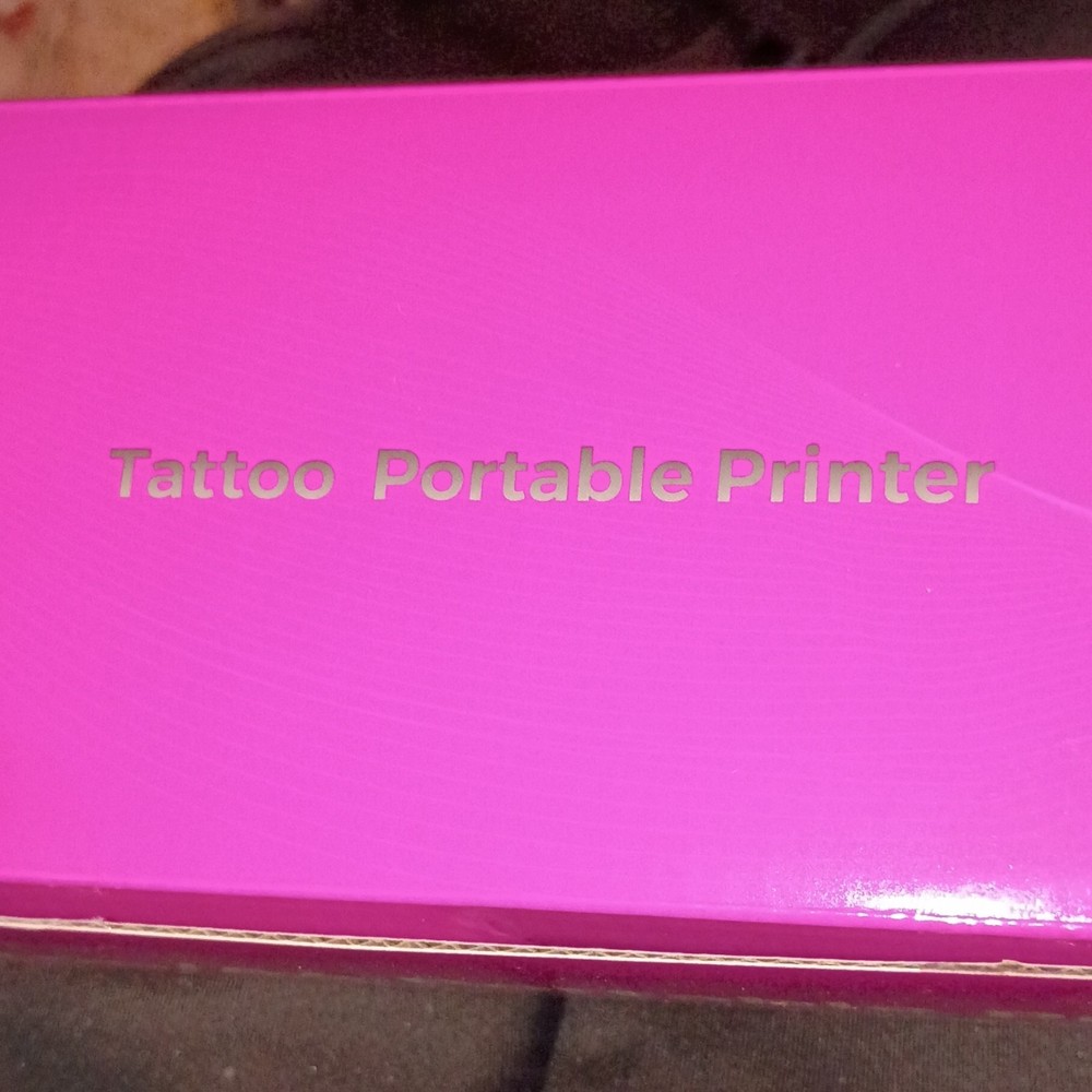 NEW T11 Portable Direct Thermal Printer Pink, 210mm Max Width, Type-C Interface