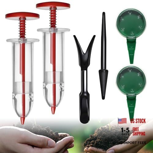 Mini Seed Spreader Set, Seed Planter Tool for Small Seed, Tiny Seed Dispenser