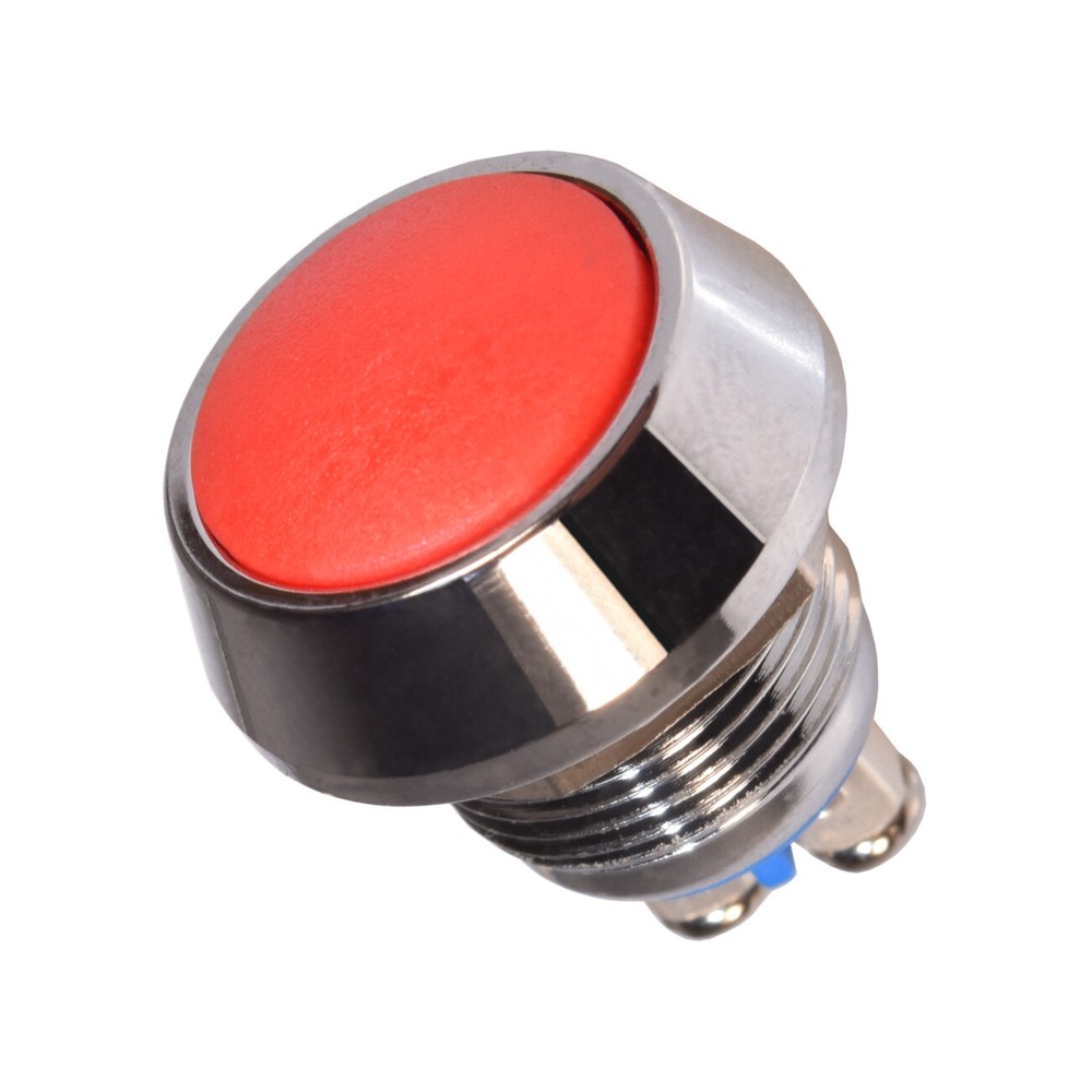 Push button round 12 mm off-on 230V stainless steel push button switch push button switch
