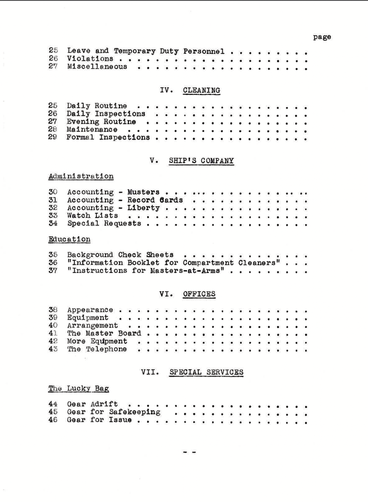 141 pg. 1945 Navy Barracks Administration Ofﬁcers Chief Masters Guide On Data CD