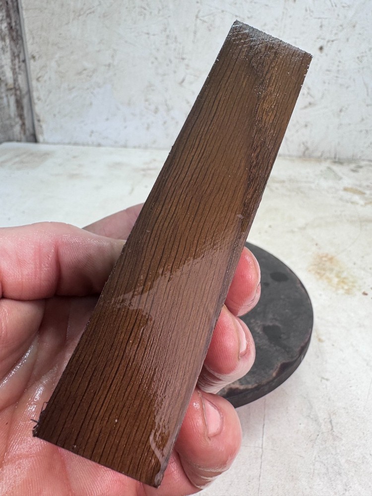 Stabilized Bog Oak Knife Block | SBO 132