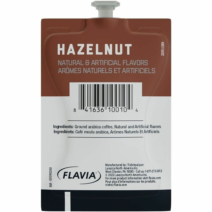 Alterra Hazelnut Flavored Coffee, 40 Flavia Packs, Code 48722