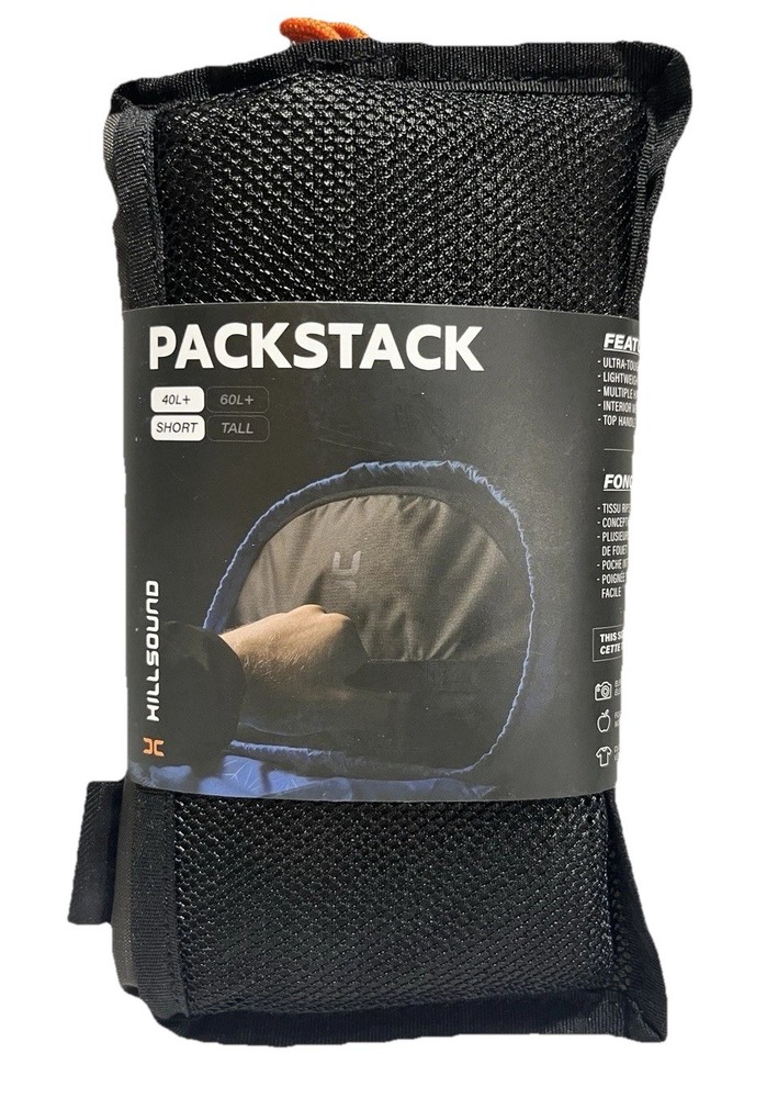 NEW Hillsound Packstack Ruck Organizer 40L Short Black