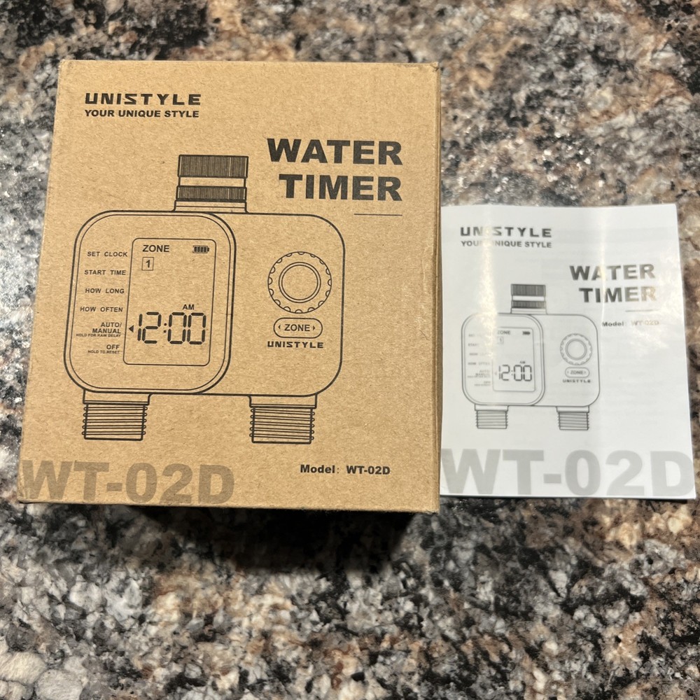 Unistyle Water Timer 2-Zone WT-02D