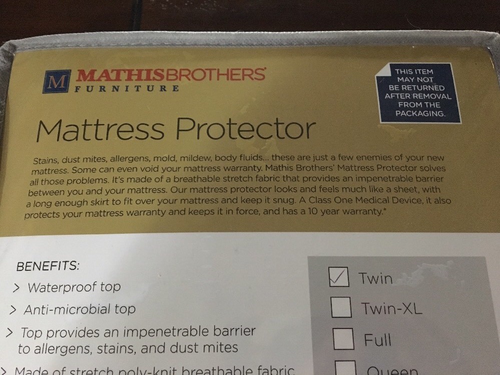 Waterproof Twin Mattress Protector Cover