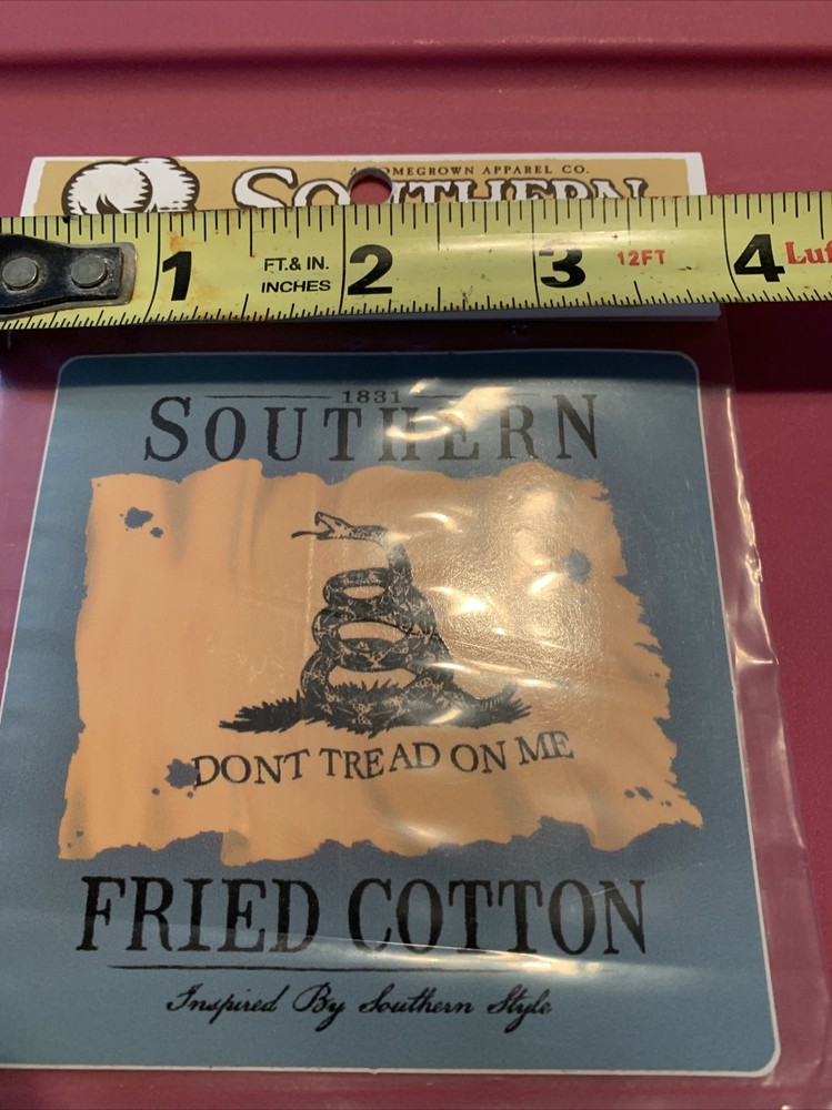 Southern Fried Cotton SoFri Co Decal Sticker Bumper
