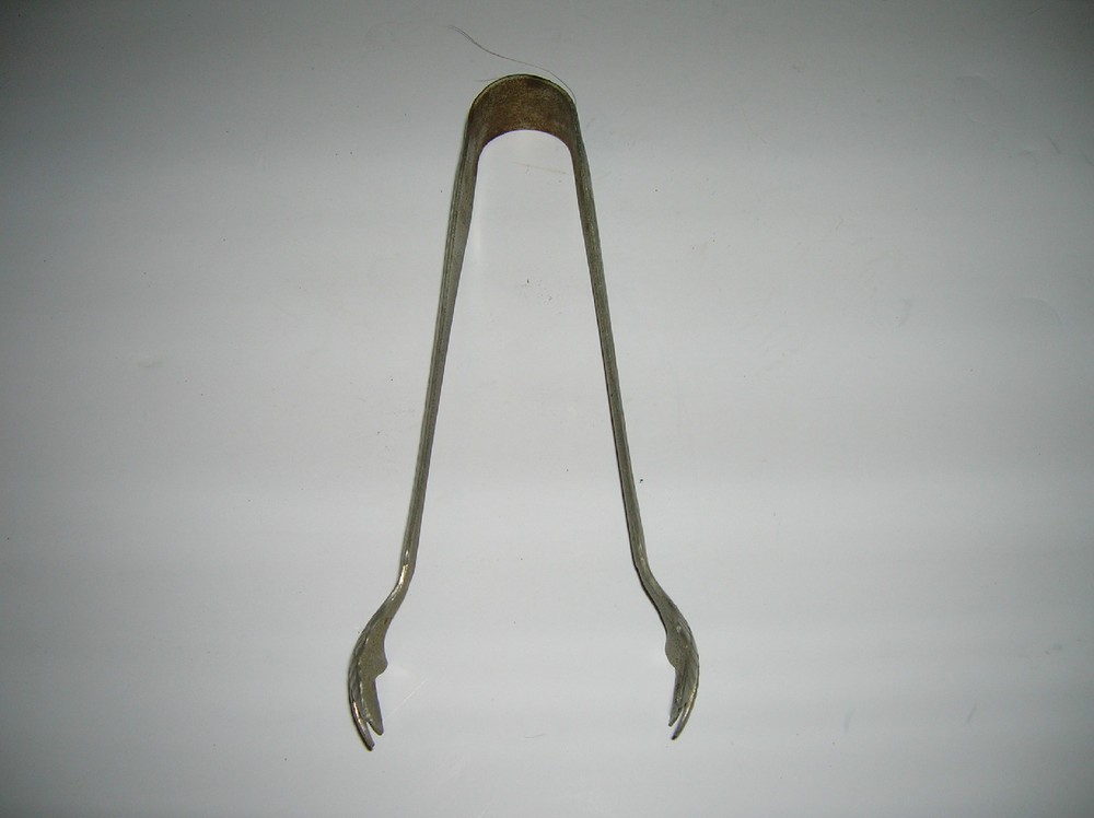 Sugar Tongs  Possibly Silver  Manufacturer Unknown