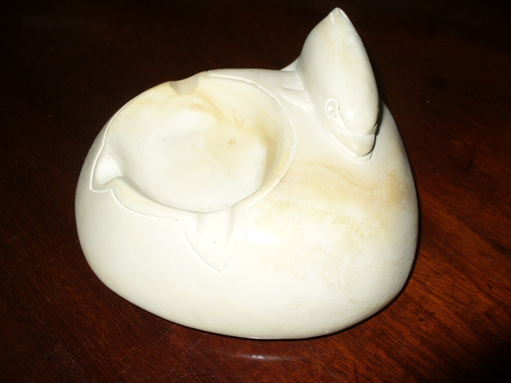Stone Dolphin Ashtray