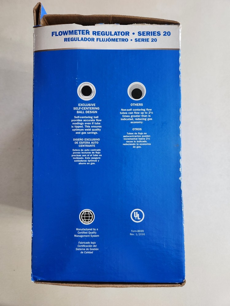 Miller 22-30-580 Argon/CO2 Flowmeter Regulator