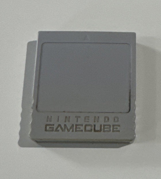 Official Nintendo GameCube Memory Card DOL-008 59 Blocks Tested