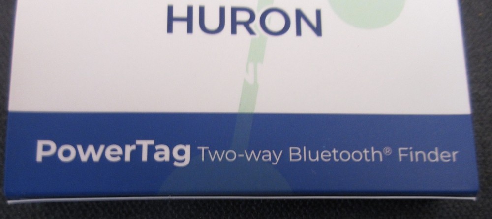 HURON PowerTag Two Way Bluetooth Finder - NEW
