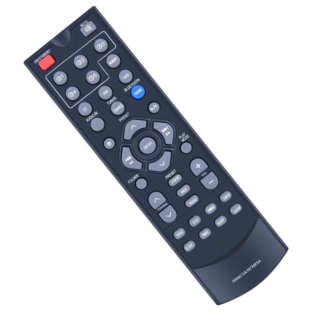 New RRMCGA397AWSA Remote Control For Sharp Speaker System CD-BH950