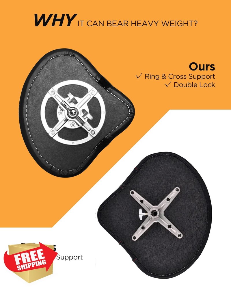 HXW Adjustable Drum Throne Seat Motorcycle Style