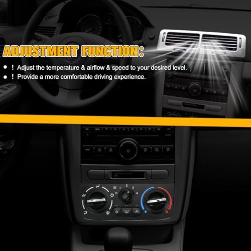 HVAC Heater Climate Control Module Panel Switch for Chevy Cobalt 2005-2010 for