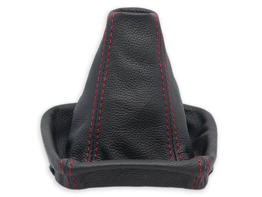 MERCEDES E-CLASS W211 FL 2006-2009 GEAR SHIFT BOOT GAITER LEATHER s.RED