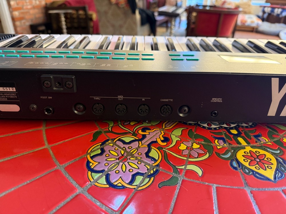 Yamaha DX27S FM 4OP Algorithm Synthesizer 1985