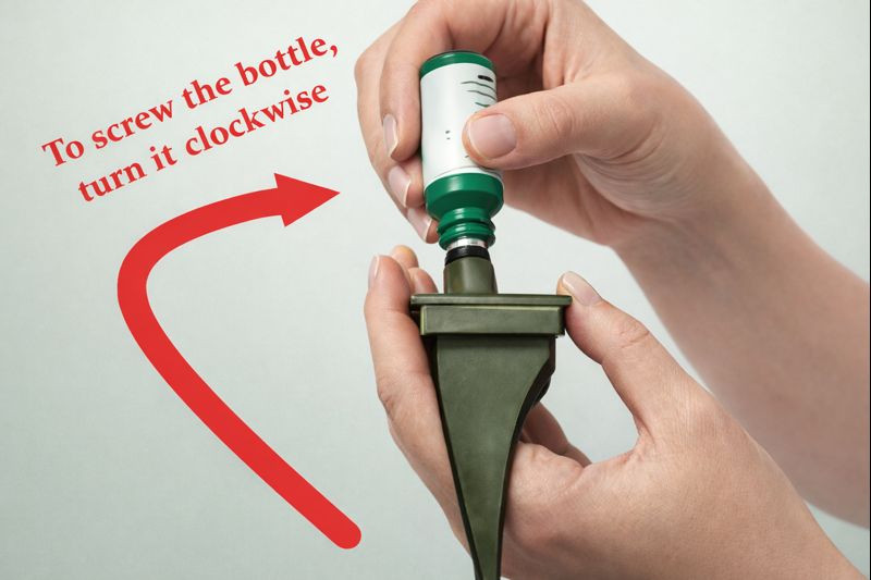 Eye Drop Guide Helper | Reusable Help Aim Fits Most round Bottles